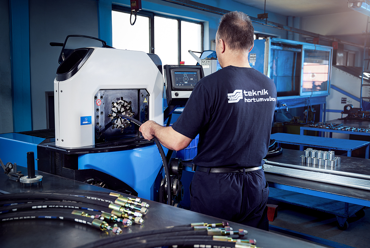 Hidrolik Hortum Montaj